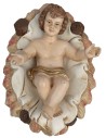 Niño Jesús con cuna extraíble serie Euromarchi 20 cm