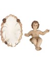 Baby Jesus with removable cradle Euromarchi series 20 cm