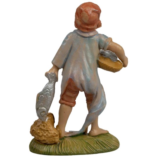 Pescivendolo con cesto Euromarchi serie 7-8 cm