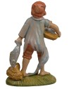 Pescivendolo con cesto Euromarchi serie 7-8 cm