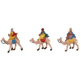 Nativity set 3 pcs series 6.5 cm