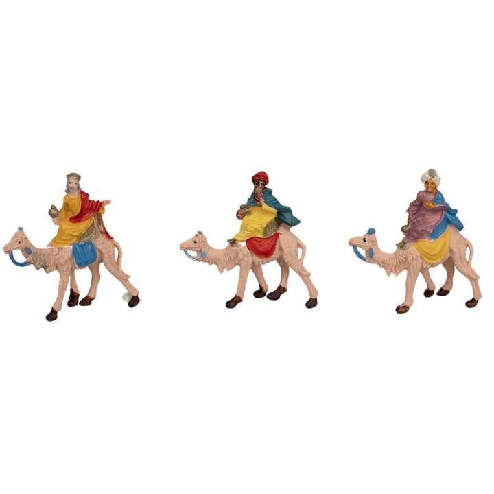 Natividad conjunto de 3 piezas serie 6,5 cm
