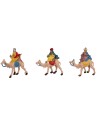 Three Wise Men on camels series 4 cm Euromarchi