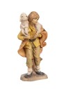 Pastore con agnello sulle spalle Euromarchi Lux 10 cm