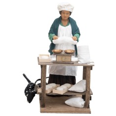 Impastatrice con banco da lavoro serie 30 cm in movimento