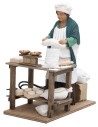 Impastatrice con banco da lavoro serie 30 cm in movimento