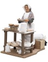 Woman sifting 30 cm moving series