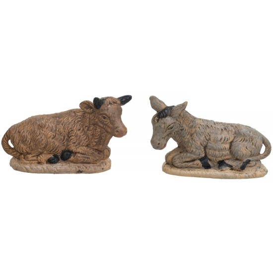 Natividad set 3 piezas en pvc lux 6 cm