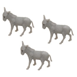 Conjunto de tres cocodrilos para estatuas de 3,5
