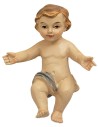 Baby Jesus in a removable crib series 15 cm