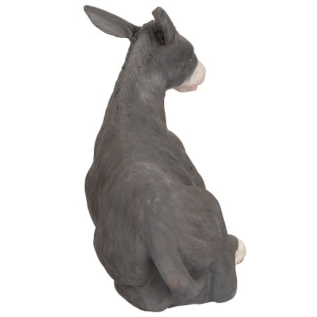 Conjunto de asno y buey sentados para estatuas de