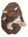 Terracotta ox for 30 cm statues