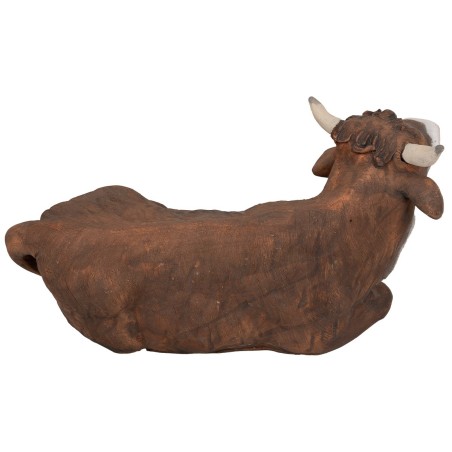 Bue in terracotta per statue da 30 cm