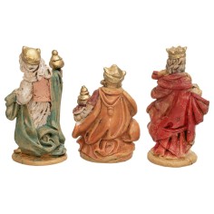 6 cm Set of three Magi in pvc lux 2