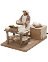 Baker with sieve series 12 cm in motion