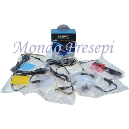 FrialDay + Kit accessori kfry -centralina presepe a led Mondo