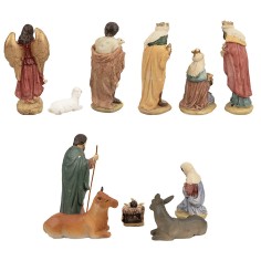 Nativity 11 subjects 12 cm series in resin 2