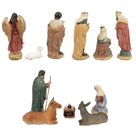 Natividad 11 figuras serie 12 cm en resina