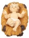 Baby Jesus with cradle 5x3.5 cm recommended for 15 cm statues