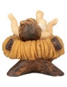 Gesù bambino con culla 5x3,5 cm consigliato per statue 15 cm