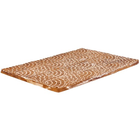 Resin cobblestone floor for nativity scene