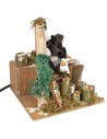 Moving lumberjack 14 cm