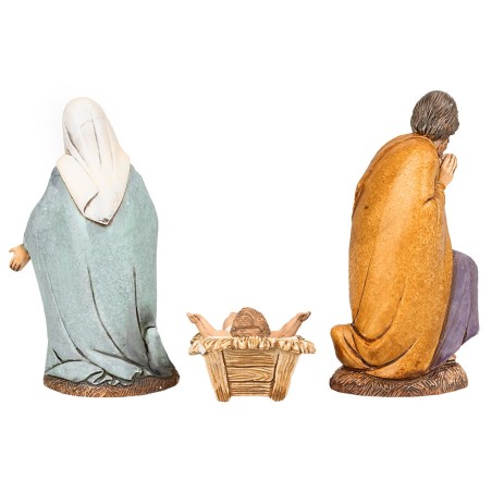 Nativity 3 subjects in PVC series 10 cm
