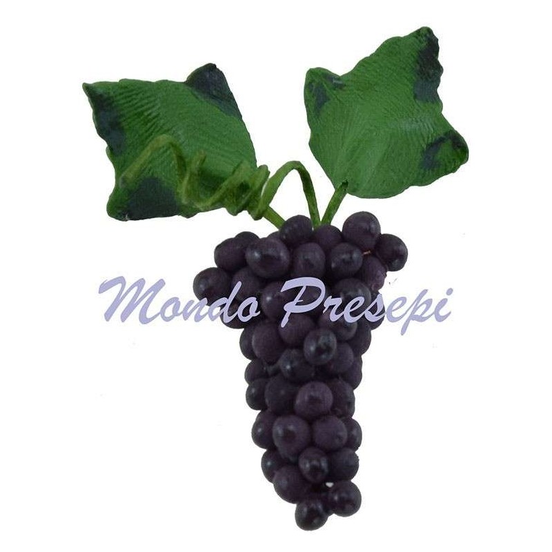 Grappolo d'uva nera cm 2 Mondo Presepi