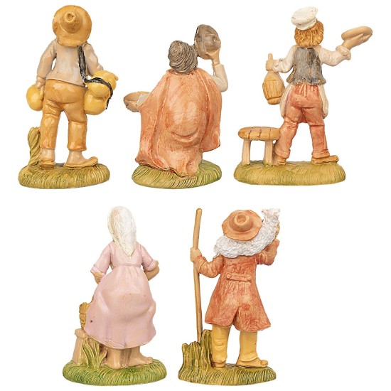 Set 12 statue 8 cm per presepe