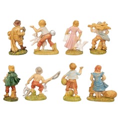 Set de 10 figuras serie 4 cm Euromarchi 2