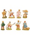 Set 8 mestieri serie 4 cm Euromarchi