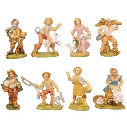 Set 8 mestieri serie 4 cm Euromarchi