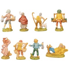 Set de 10 figuras serie 4 cm Euromarchi 2