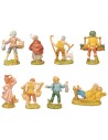 Set of 8 Euromarchi figurines series 4 cm