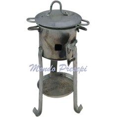 Estufa brasero de 8 cm de altura. Mundo Pesebres.