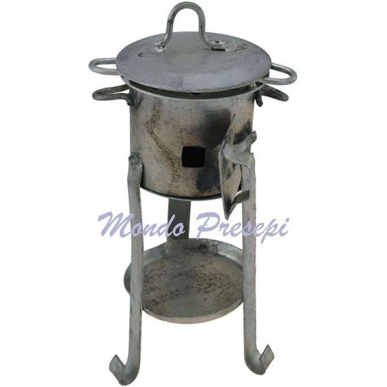 Stufa bracere cm 8 h. Mondo Presepi