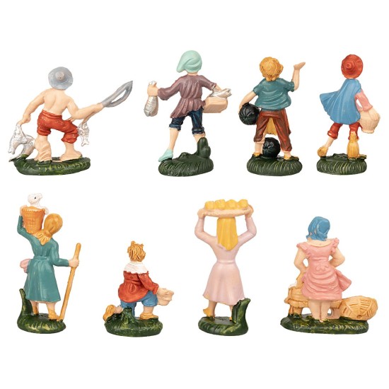 Set de 10 figuras serie 4 cm Euromarchi