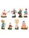Set de 8 estatuas serie 4 cm Euromarchi
