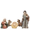 Natività 5 soggetti in resina serie 5 cm
