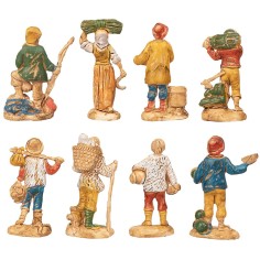 Set 8 soggetti serie 3,5 cm Euromarchi 2