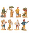 Set of 8 subjects series 3.5 cm Euromarchi