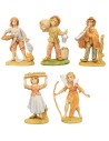 Set 5 figure serie 8 cm Euromarchi