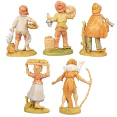 Set 12 statue 8 cm per presepe 2