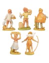 Set 5 figure serie 8 cm Euromarchi