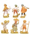 Conjunto de 6 figuras serie 8 cm Euromarchi