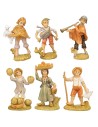 Set 6 statuine serie 8 cm Euromarchi
