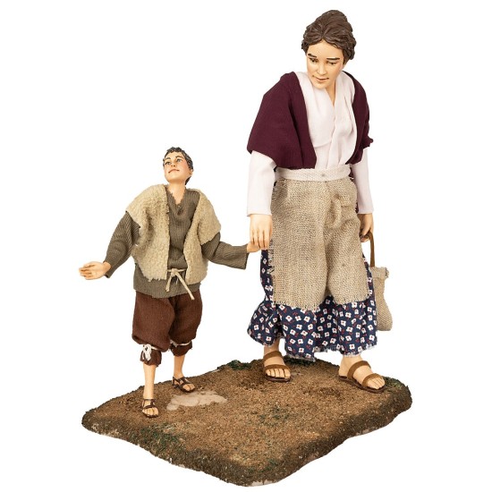 Woman with child cm 30 -STV30 / 19 - Free shipping