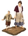 Woman with child series 30 cm