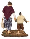 Mujer con hijo serie 30 cm
