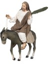 Gesù sull'asino serie 30 cm
